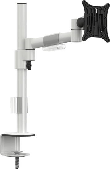 Multibrackets Officeline Single I 15"-30" LCD TV/Monitor asztali tartó kar Fehér