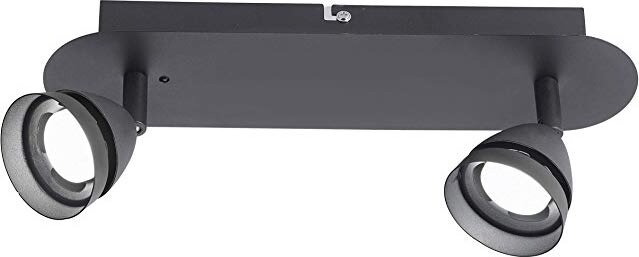 TRIO Gemini 2-es LED Mennyezeti Spot Lámpa - Fekete