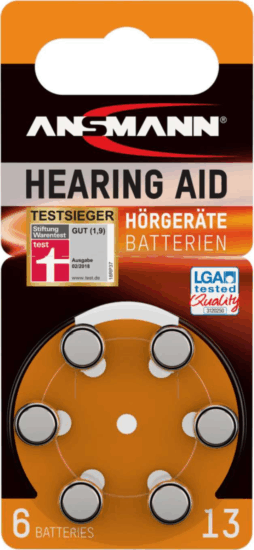 Ansmann PR48 Hallókészülék elem (6db/csomag) Ansmann PR48 Hallókészülék elem (6db/csomag)