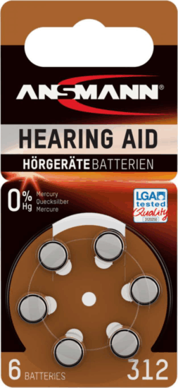 Ansmann PR41 Hallókészülék elem (6db/csomag) Ansmann PR41 Hallókészülék elem (6db/csomag)