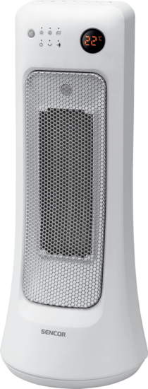Sencor SFH 8019WH Szabadonálló Elekromos Kerámia hősugárzó 2000W - Fehér