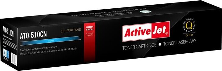 ActiveJet (OKI 44469724) Toner Cián