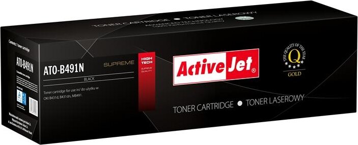 ActiveJet (OKI 44917602) Toner Fekete