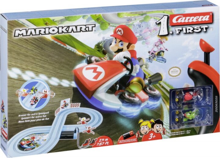 Carrera 20063026 First Nintendo Mario Kart Versenypálya 2,4m