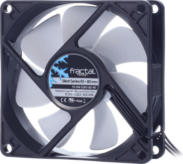 Fractal Design Silent Series R3 80mm rendszerhűtő