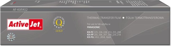 ActiveJet (Panasonic KX-FA52) Faxfólia