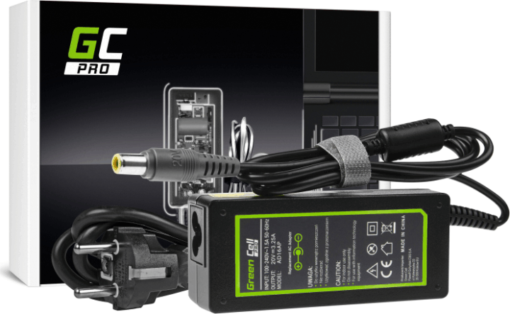 Green Cell PRO AD16AP 65W Lenovo notebook adapter