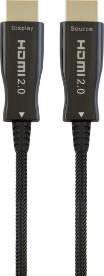 Gembird Active Optical Premium nagy sebességű HDMI kábel Ethernettel 30m Fekete