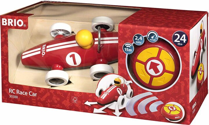BRIO Távírányítós versenyautó