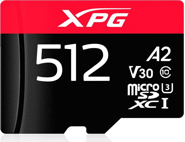 ADATA 512GB XPG Gaming microSDXC UHS-I CL10 memóriakártya