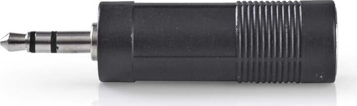 Nedis CAGB22935BK 3,5 mm jack - 6,35 mm jack adapter