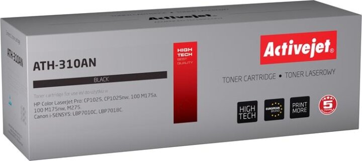 ActiveJet (HP 126A CE310A) Toner Fekete
