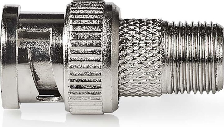 Nedis CSGP41967ME BNC Apa - F Anya Műhold- Antennaadapter ( 10db / csomag)