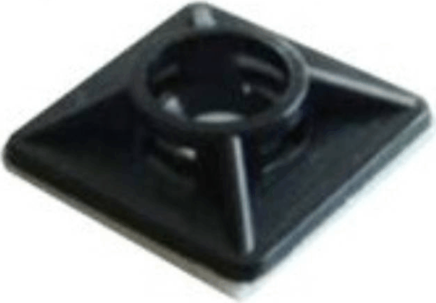 TRACON TALP191 Kábelkötegelő talp 100 darabos - Fekete