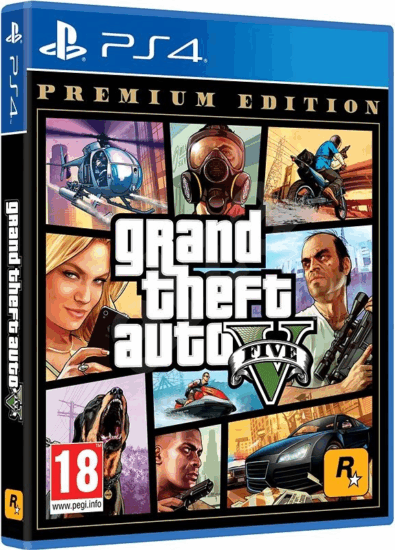 GTA V: Premium Edition PS4 Játékszoftver
