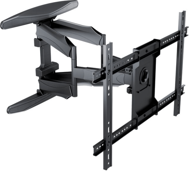 Multibrackets VESA Flexarm XL Full Motion Dual Slim 40"-85" LCD TV/Monitor fali tartó Fekete