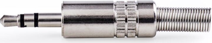 Nedis CAVC22900ME Sztereó Nikkelezett Jack csatlakozó 3.5mm (25 db)