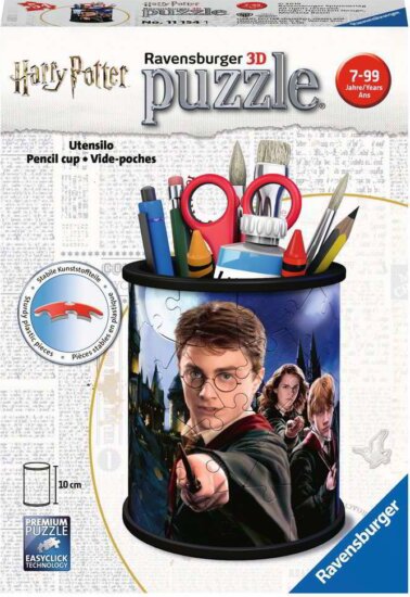 Ravensburger 3D Puzzle Harry Potter Asztali tolltartó - 54 darabos