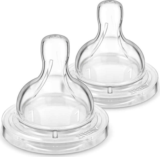Philips Avent Classic+ SCF631/27 2 x 1 lyukú Etetőcumi 0+ hó-után