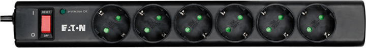 EATON Protection Strip 6-os túlfeszültség védő - elosztó EATON Protection Strip 6-os túlfeszültség védő - elosztó