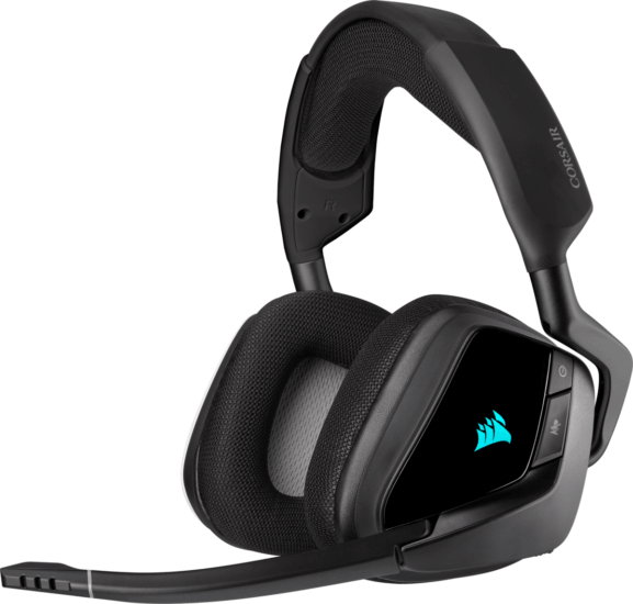 Corsair Void RGB Elite Wireless 7.1 Gaming Headset - Fekete Corsair Void RGB Elite Wireless 7.1 Gaming Headset - Fekete
