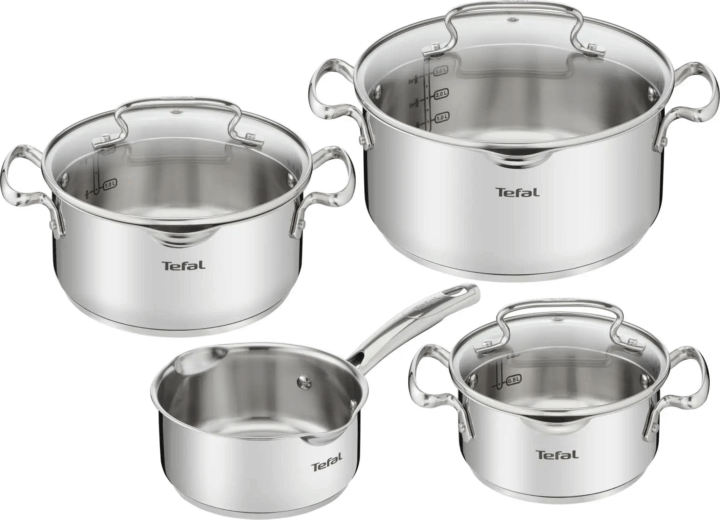 Tefal G719S734 Duetto + Edénykészlet - Inox (7 részes)