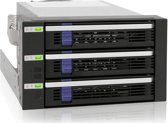 Icy Dock Hot-Swap Backplane EZ-Tray MB153SP-B 3x3.5" - 2x5.25" HDD beépítő keret Icy Dock Hot-Swap Backplane EZ-Tray MB153SP-B 3x3.5" - 2x5.25" HDD beépítő keret