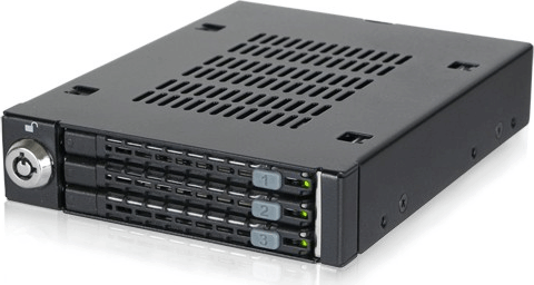 Icy Dock ToughArmor MB993SK-B 3x2.5" - 3.5" HDD beépítő keret Icy Dock ToughArmor MB993SK-B 3x2.5" - 3.5" HDD beépítő keret