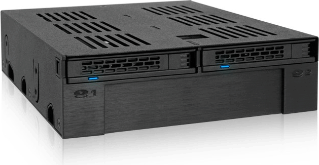 Icy Dock ExpressCage MB322SP-B 2x2.5" - 5.25" HDD beépítő keret