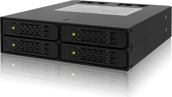 Icy Dock ToughArmor MB994SP-4S 4x2.5" - 5.25" HDD beépítő keret