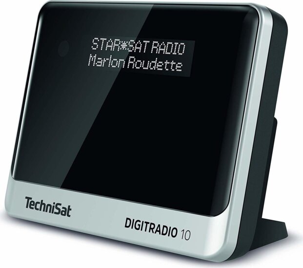 TechniSat DigitRadio 10 C Rádió Fekete/Ezüst