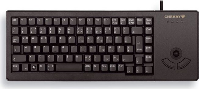 Cherry G84-5400 XS Trackball USB Billentyűzet Fekete - Német
