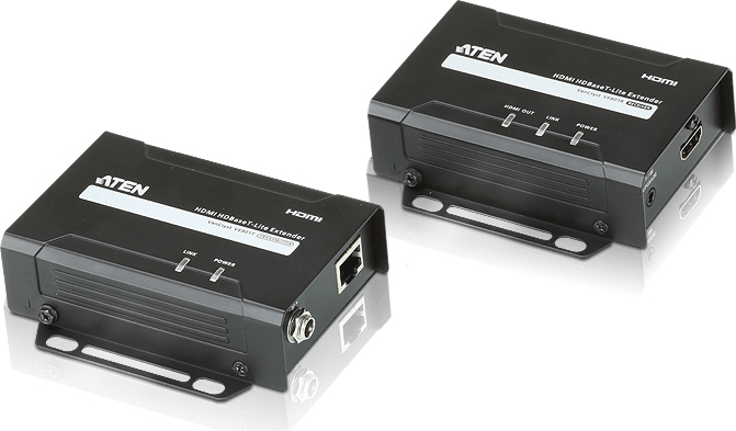 ATEN VE801 VanCryst HDBaseT-Lite HDMI Extender UTP Jeltovábbító 4K 40m