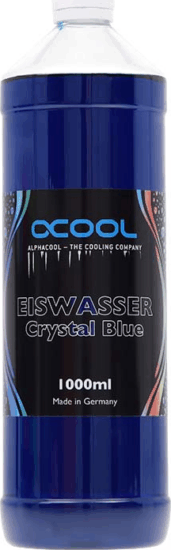 Alphacool Eiswasser Crystal Blue UV reaktív Hűtőfolyadék - 1L Kék