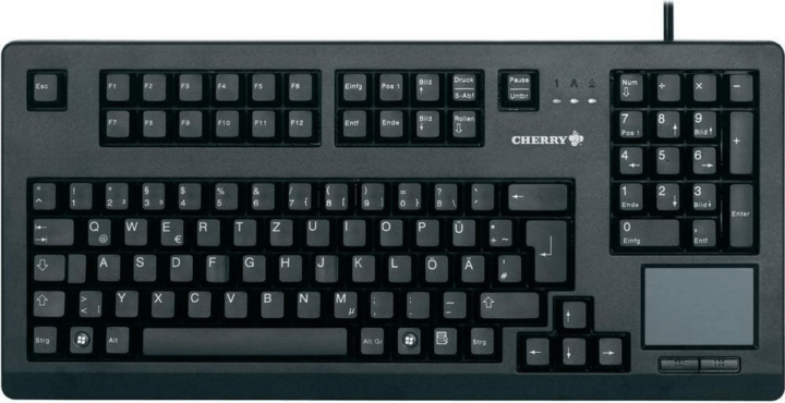 Cherry TouchBoard G80-11900 USB Billentyűzet (Fekete) - Német