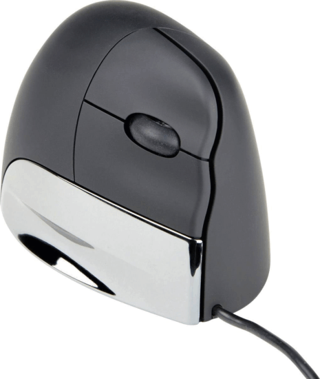 Evoluent Vertical Mouse Standard RH Vertikális Egér - Fekete / Szürke Evoluent Vertical Mouse Standard RH Vertikális Egér - Fekete / Szürke