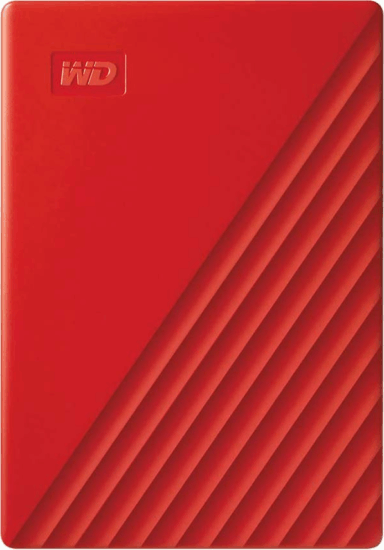 Western Digital 4TB My Passport USB 3.0 Külső HDD - Piros