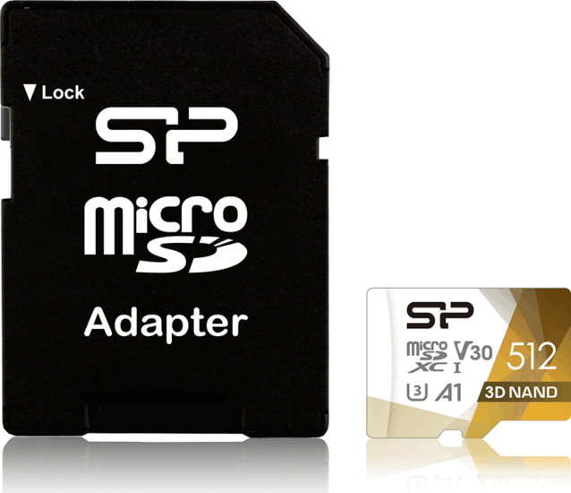 Silicon Power 512GB Superior Pro microSDXC UHS-I CL10 memóriakártya + Adapter