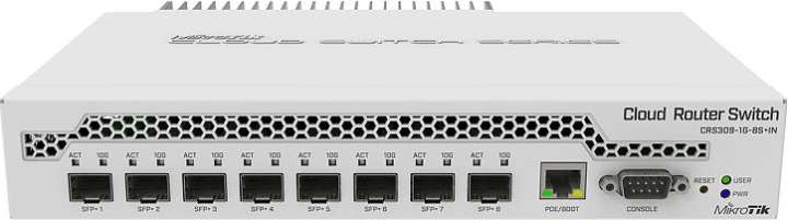 MikroTik CRS309-1G-8S+IN SFP+ Switch