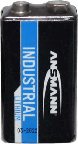Ansmann Lithium 9V Blokkelem (5db/csomag)