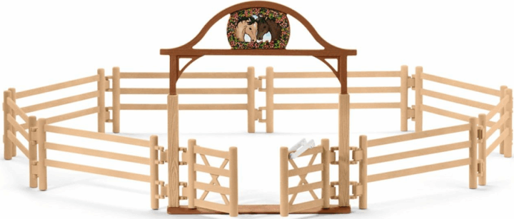 Schleich Karám bejárati kapuval