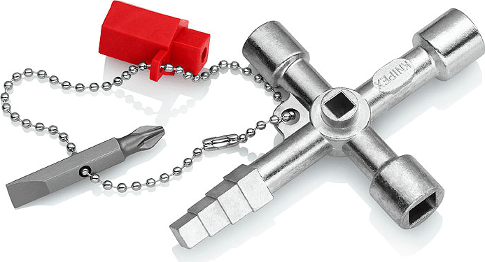 Knipex 001104 Profi-kulcs elzáró rendszerekhez
