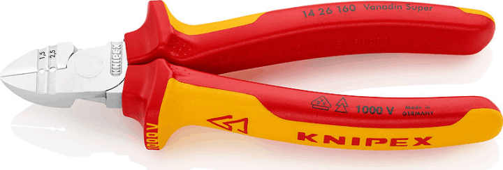 Knipex 1426160 Huzalcsupaszító-oldalcsípőfogó Knipex 1426160 Huzalcsupaszító-oldalcsípőfogó
