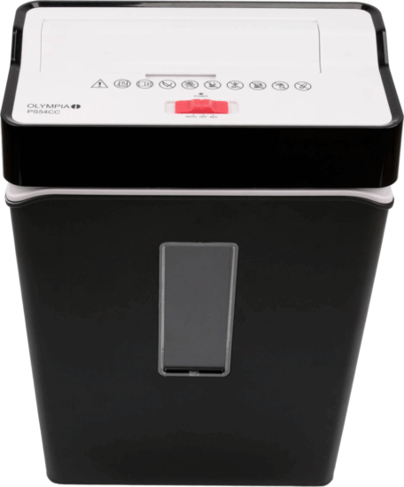 Olympia PS 54 iratmegsemmisítő - Fekete