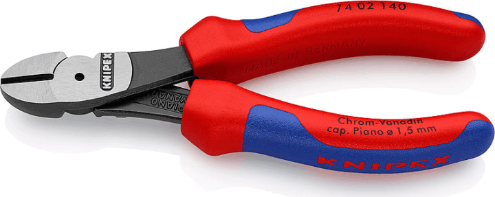 Knipex 74 02 140 Erő-kímélő oldalcsípőfogó