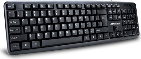 Apedra K-816 USB Billentyűzet HU - Fekete