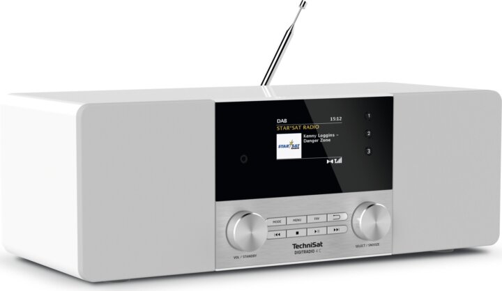 TechniSat DigitRadio 4 C Rádió Fehér