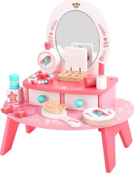 Tooky Toys Rózsaszín szépségasztalom