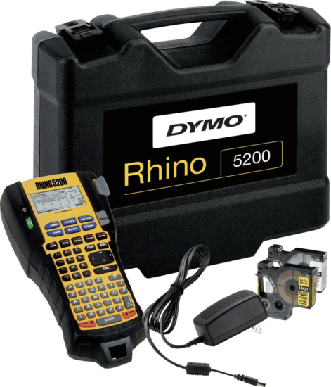 Dymo Rhino 5200 Szalagnyomtató Feliratozógép Dymo Rhino 5200 Szalagnyomtató Feliratozógép