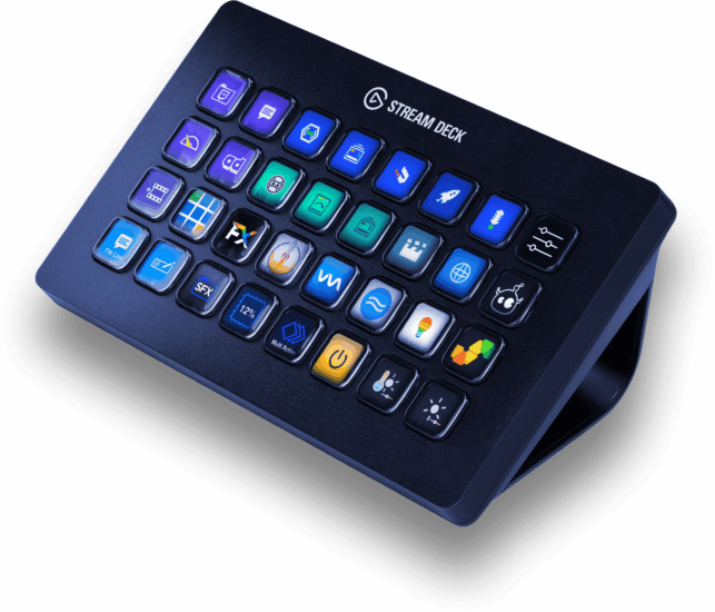 Elgato Stream Deck XL Streaming vezérlő Elgato Stream Deck XL Streaming vezérlő
